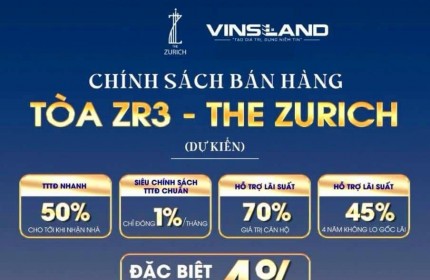 Chung cư zen park saphire the zurich thuộc dự án vinhome oceanpark