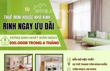 Cho thuê Minihouse có sẵn nội thất từ 2,7tr/tháng ở Ninh Kiều