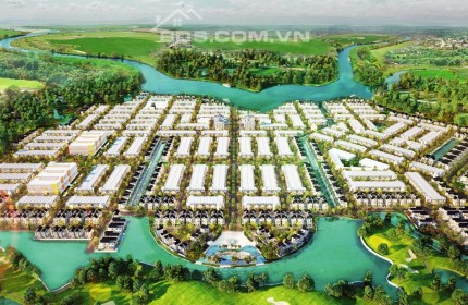 Bán nền biệt thự Bien Hoa New City, PG3-4, 240m2, lưng hướng kênh mát mẻ