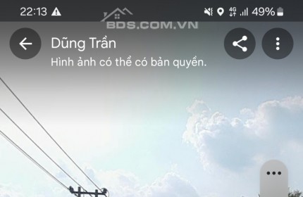 Bán đất mặt tiền đường Đoàn Nguyễn Tuấn 13x50 thổ cư sổ riêng gần UB xã Hưng Long.