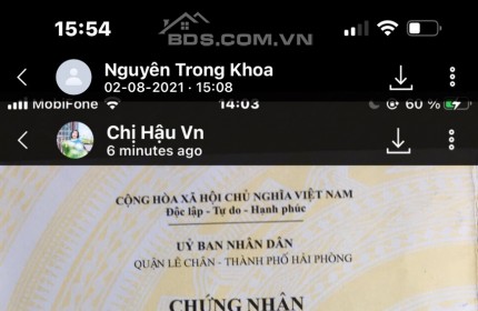 Cần bán hàng hiếm duy nhất Lô Góc sau Aeon, Vĩnh Niệm, Lê Chân, Hải Phòng