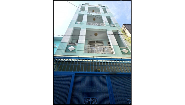 Nhà phố xinh 4.6 x 12.5m 1 trệt 3 lầu Nguyễn Đình Chiểu Q3 TP.HCM