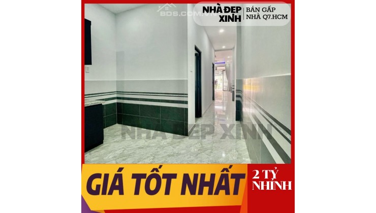 Bán Nhà Quận 7, Huỳnh Tấn Phát, 4 Phòng Ngủ, 50m2 ,Nhỉnh 2 Tỷ