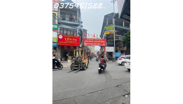 105m2 đất vàng mặt đường ô tô tránh, kinh doanh sầm uất, phân lô,
 MT=Hậu: 6.5m quá xịn Thôn Bầu, Kim Chung