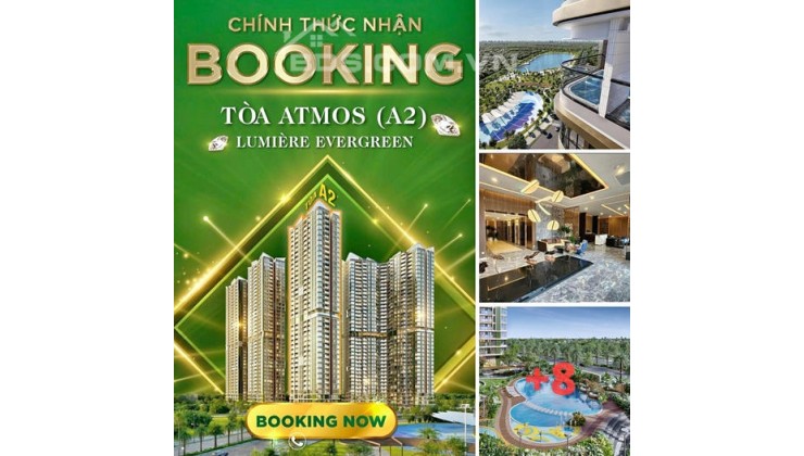 Nhận BOOKING CĂN SIÊU VIP của CĐT Masteri Homes - LUMIERE EVERGREEN - Phân khu cao cấp đáng sống nhất tại Vinhomes Smart City