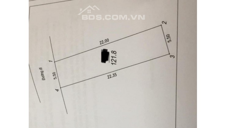 Mặt Phố Kim Quan , Việt Hưng . 121M x MT 5.5M , Kinh Doanh , Ô Tô Tránh. Giá 117TR/M