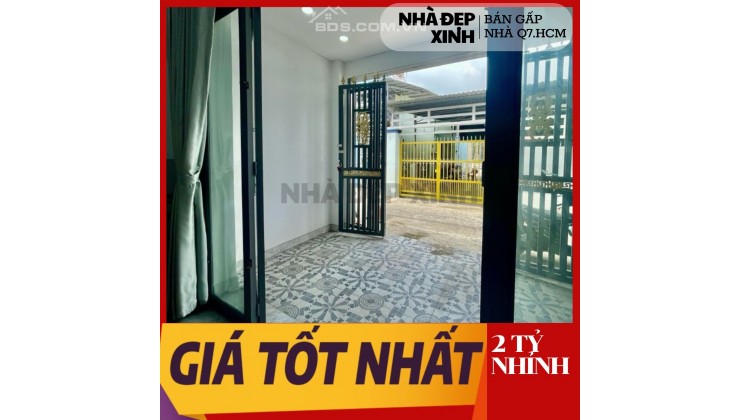 Bán Nhà Quận 7, Huỳnh Tấn Phát, 4 Phòng Ngủ, 50m2 ,Nhỉnh 2 Tỷ