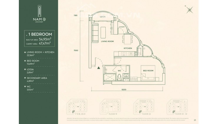 Bán căn hộ chung cư A -1004 Nam Ô Discovery Đà Nẵng vào hợp đồng CĐT. LH 0865566675