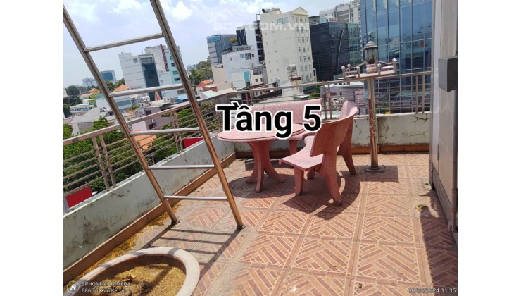 Mặt tiền Cách Mạng Tháng Tám phường 5 quận 3 cho thuê