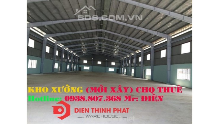 *Cho thuê xưởng giá(chuẩn)Trần Đại Nghĩa,Nguyển Cửu Phú,Trần Văn Gìau,Tỉnh Lộ 10  (1.000m2;2.000m2,3.000m2:5.000m2)