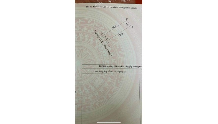 Bán lô tái định cư tân hoà xã tân hoà QL51 dân cư đông, tiện ích đầy đủ