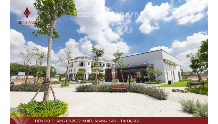 Bán nhà 1 trệt 1 lầu dự án RichLand Residence Hỗ Trợ Bank 70%