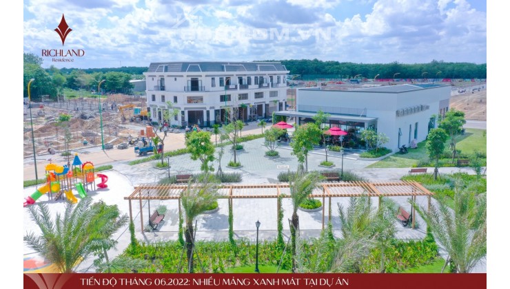 Bán nhà 1 trệt 1 lầu dự án RichLand Residence Hỗ Trợ Bank 70%