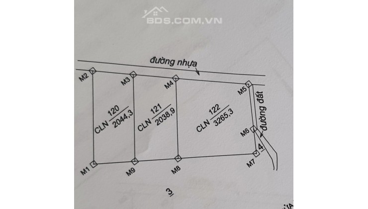 Chính chủ cần ra gấp lô đất 30m mặt tiền đường nhựa núi dinh