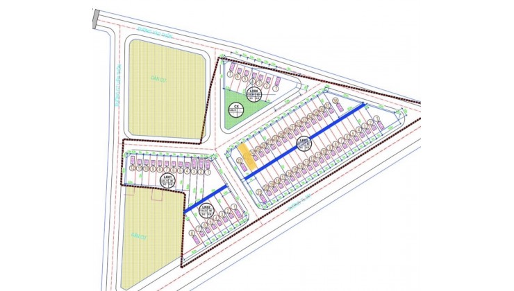 Chính chủ bán đất dự án 110m2, đường 8m, vỉa hè 3m