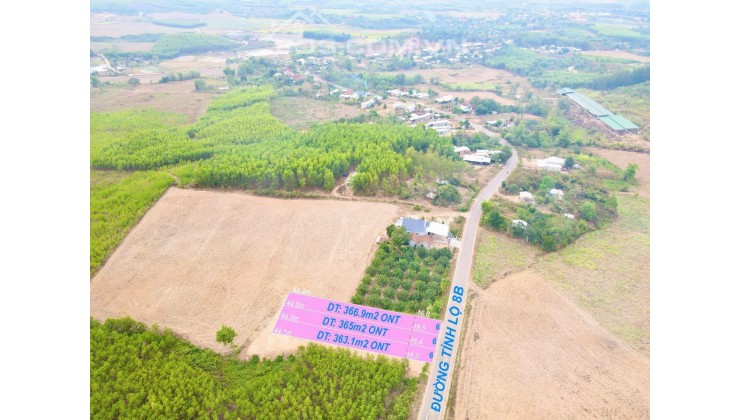 Đất full thổ cư mặt tiền đường tỉnh lộ 8b xã Khánh Nam Huyện Khánh Vĩnh Khánh Hòa dt 366m