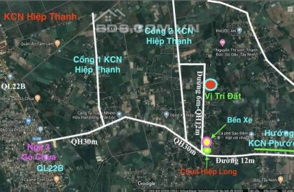 Bán đất gần KCN Hiệp Thạnh - Tây Ninh