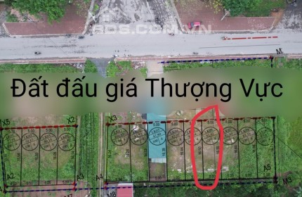 CC bán nhanh đất mới trúng đấu giá 82.61m2, LK6-DG2, tk5, Thượng Vực, Chương Mỹ, HN, giá chênh nhẹ 1xx tr