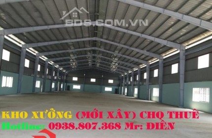 *Cho thuê xưởng giá(chuẩn)Trần Đại Nghĩa,Nguyển Cửu Phú,Trần Văn Gìau,Tỉnh Lộ 10  (1.000m2;2.000m2,3.000m2:5.000m2)