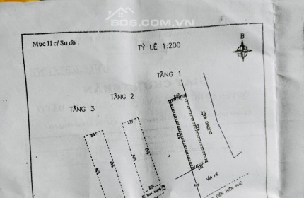 Bán nhà 3 tầng Lô góc mặt tiền Điện Biên Phủ ngay ngã 3 Cai Lang trung tâm Đà Nẵng-Chỉ 3.9 tỷ