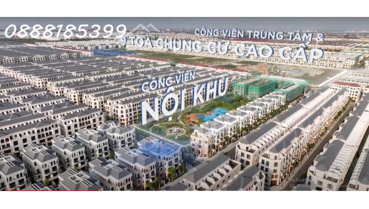 Bán nhanh căn tứ lập đông nam Vinhomes Ocean Park 120m2 giá 15 tỷ