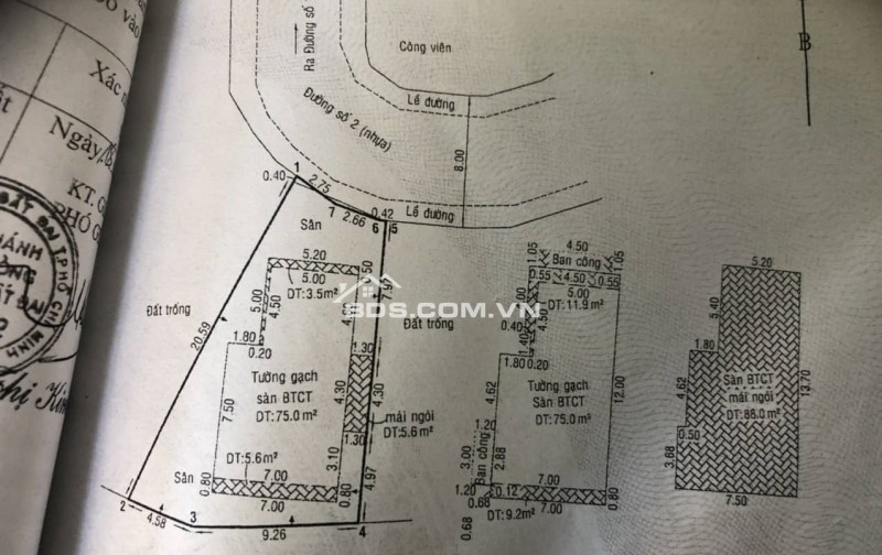 Bán biệt thự vườn KDC Văn Minh, An Phú Quận 2, 183m2, 3Lầu chỉ 32 tỷ