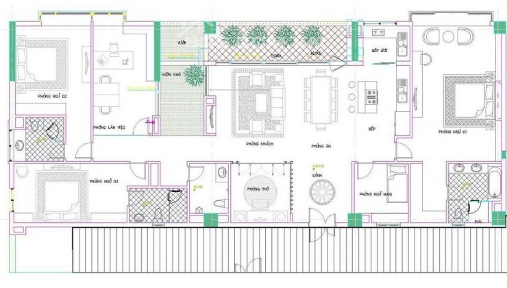 Bán căn hộ Penhosue- Green House - Việt Hưng - Long Biên - Hà Nội. Diện tích: 238m2 và 243m2