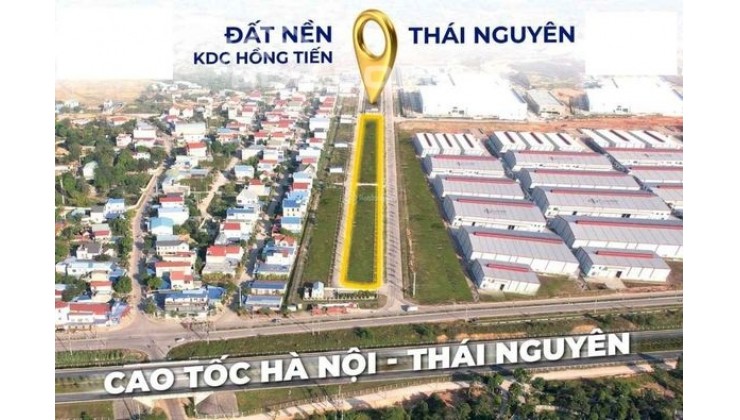 ĐẤT CẠNH KHU CÔNG NGHIỆP SAM SUNG THÁI NGUYÊN