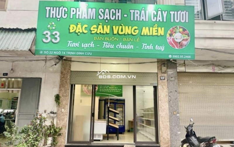 Sang Nhượng Cửa hàng TP tại ngõ 74 Trịnh Đình Cửu, Định Công, HN