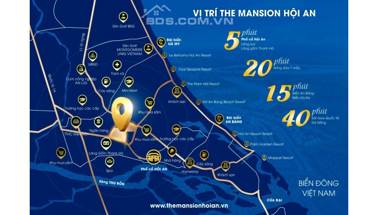 Cơ hội đầu tư kiếm lời siêu lợi nhuận tại The Mansion Hội An.