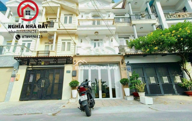 Bán nhà MT nhựa 10m khu SÀI GÒN MỚI Thị trấn nhà bè. 56m2 SHR 6.5 tỷ. Lh:0789550123.