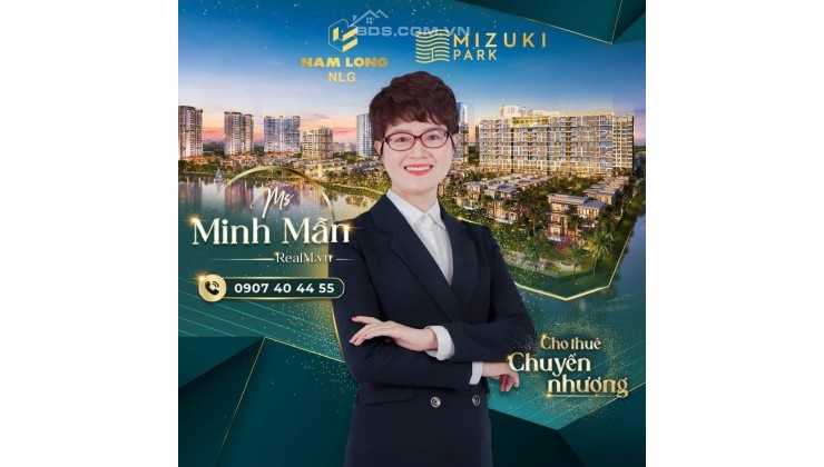 MUA BÁN CĂN HỘ MIZUKI NAM LONG, NGUYỄN VĂN LINH PHẠM HÙNG BÌNH
CHÁNH, GẦN QUẬN 7, CÓ SỔ HỒNG RIÊNG. LH: 0907404455