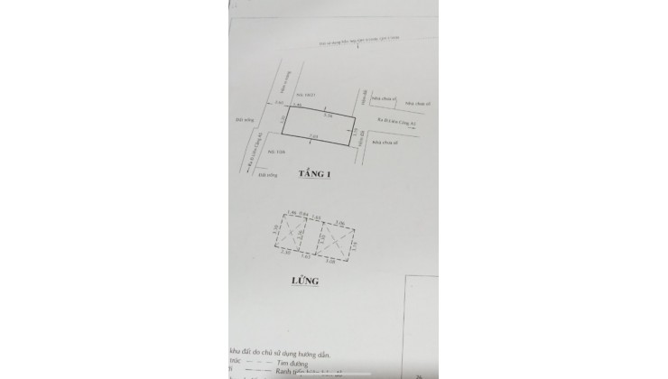 Bán nhà cấp 4 đang cho thuê ngay kcx Tân Thuận