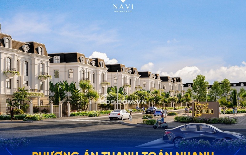 Chỉ 14.7 triệu/m2 giỏ hàng đất nền The Mansion Hội An - trung tâm chợ Lai Nghi - thanh toán dàn trải