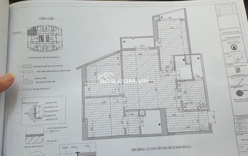 Bán căn hộ 97m2 ban công ĐB le grand jardin tòa G3 sài đồng, long biên