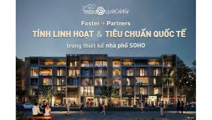 Điều gì khiến khiến phân khu nhà phố thương mại của The Global City trở nên đặc biệt?