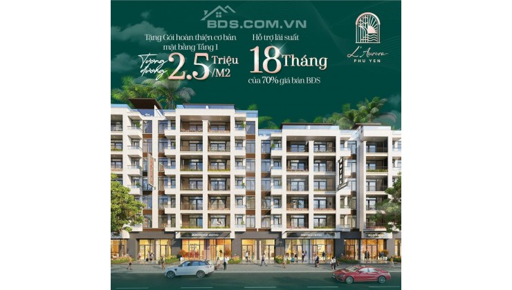 HOT HOT !! TRUNG TÂM PHỐ MUA SẮM GIẢI TRÍ VEN BIỂN PHÚ YÊN Chỉ từ 2,6 tỷ nhận nhà