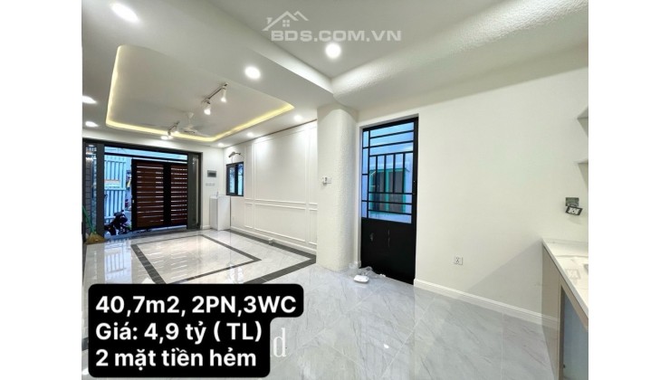 CẦN BÁN NHÀ MỚI CHƯA Ở - LÔ GÓC 2MT HẺM THOÁNG - CÁCH HUỲNH TẤN PHÁT 50M - CHỦ GIẢM 150TR CÒN 4T750