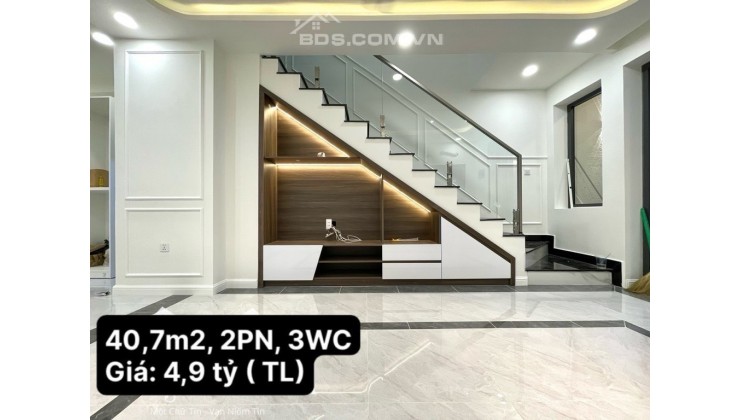 CẦN BÁN NHÀ MỚI CHƯA Ở - LÔ GÓC 2MT HẺM THOÁNG - CÁCH HUỲNH TẤN PHÁT 50M - CHỦ GIẢM 150TR CÒN 4T750