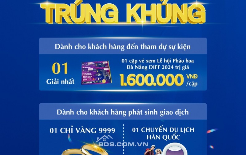 SỞ HỮU THE MANSION - NHẬN VÀNG RỰC RỠ & CƠ HỘI BỐC THĂM MAY MẮN!