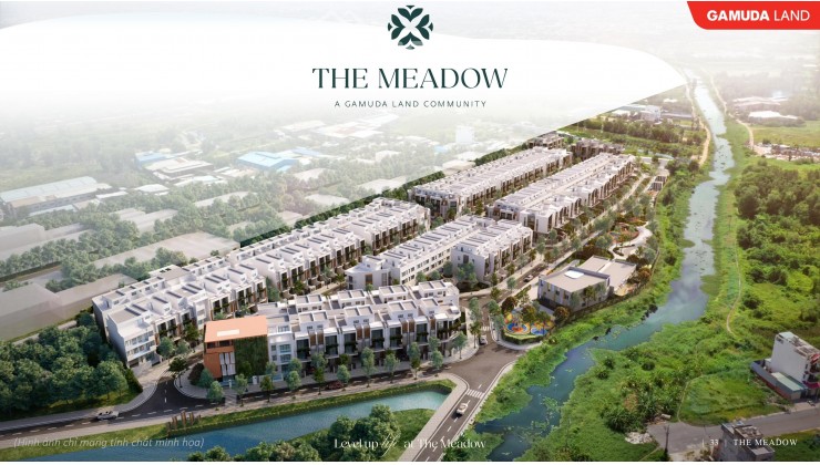 THE MEADOW - NHÀ PHỐ, BIỆT THỰ CAO CẤP TẠI BÌNH CHÁNH CHÍNH THỨC NHẬN BOOKING CHỈ 100TR/CĂN. LH:0923093027.