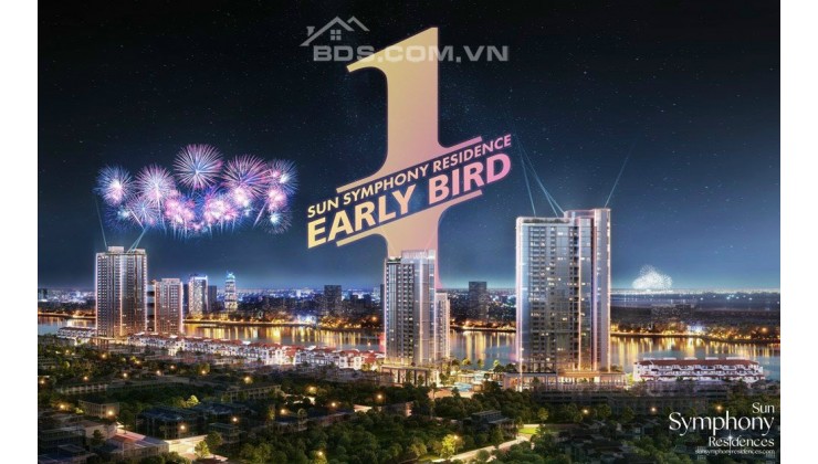 Giỏ hàng siêu hiếm căn hộ Sun Symphony đà nẵng, view cầu rồng xịn xò