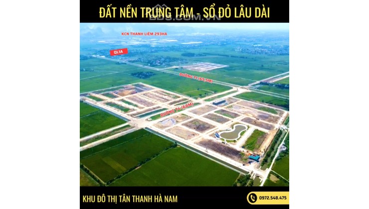 Ra mắt KĐT Tân Thanh-Thanh Liêm-Hà Nam cạnh khu hành chính mới