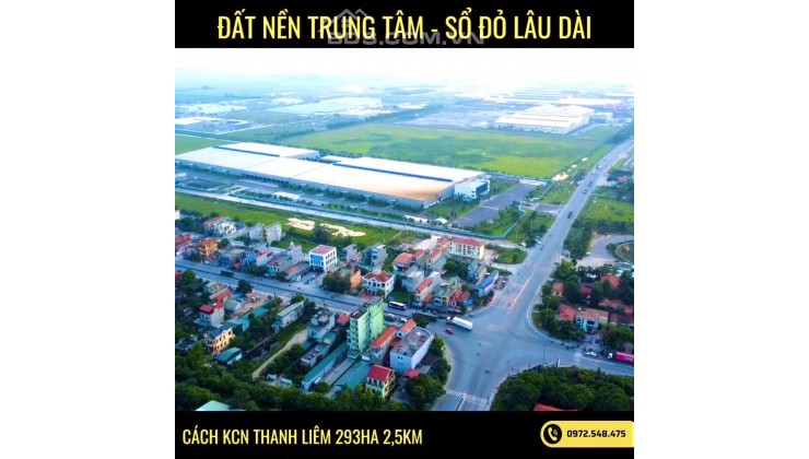 Ra mắt KĐT Tân Thanh-Thanh Liêm-Hà Nam cạnh khu hành chính mới