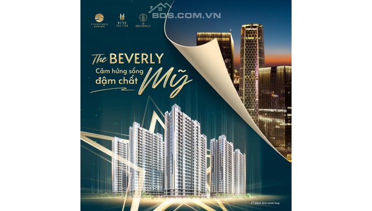 Nhận Booking tòa chung cư The Beverly (BE3) tại Vinhomes Ocean Park Gia Lâm Studio 1N 2N 3N nhiều chính sách ưu đãi tốt. Hỗ trợ Vay Bank 70%