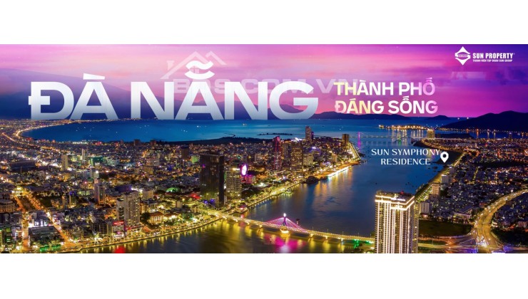 Mở bán chính thức dự án Sun Symphony Đà Nẵng - Dự án ven sông Hàn của CĐT Sun Group