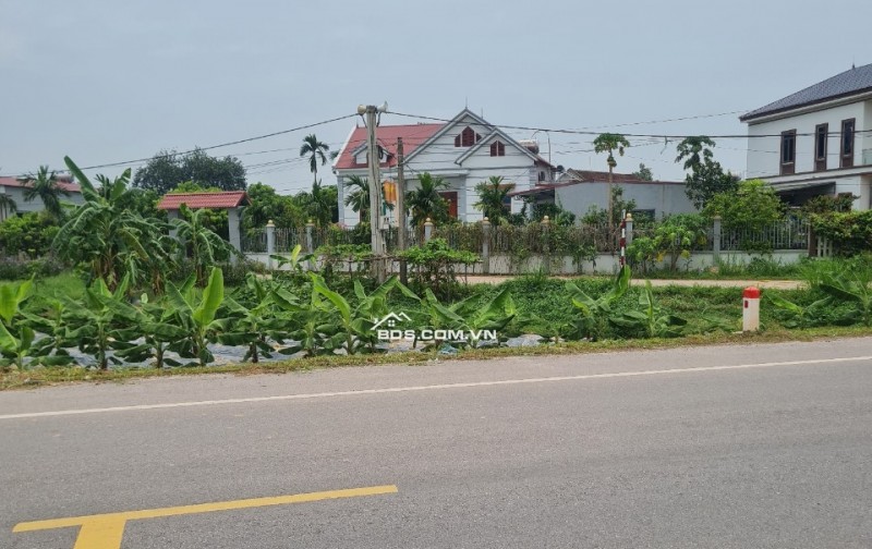 Bán đất Mặt Đường 398B, Việt Lập, Tân Yên. 208m2, MT 13m. Lô góc. Giá 1.3tỷ