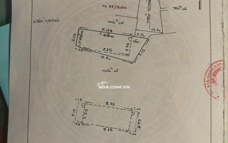 1005/61/22 nguyễn kiệm p3 gò vấp47m giá 3,9 tỉ