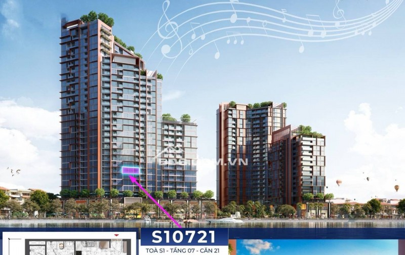 CĂN HỘ CAO CẤP 2 PHÒNG NGỦ DỰ ÁN SUN SYMPHONY RESIDENCE ĐÀ NẴNG