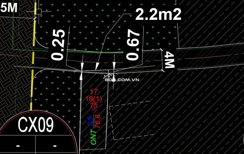 BÁN 74,7M KHÊ NỮ, NGUYÊN KHÊ, ĐÔNG ANH - GIÁ ĐẦU TƯ 6XTR/M